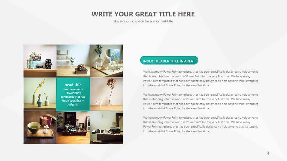 彩色抽象图案PPT模板下载