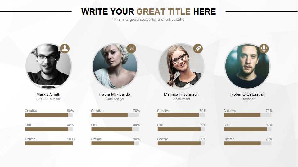 黑色背景PPT模板