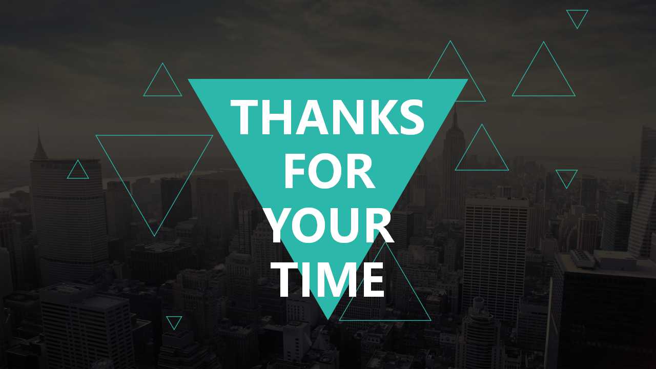 三角空间图形背景PPT模板免费下载