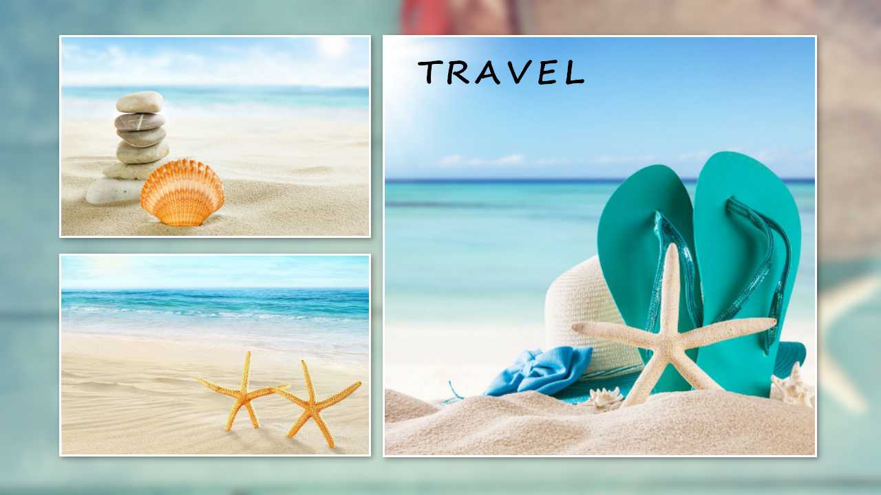 风景幻灯片模板_自然风景