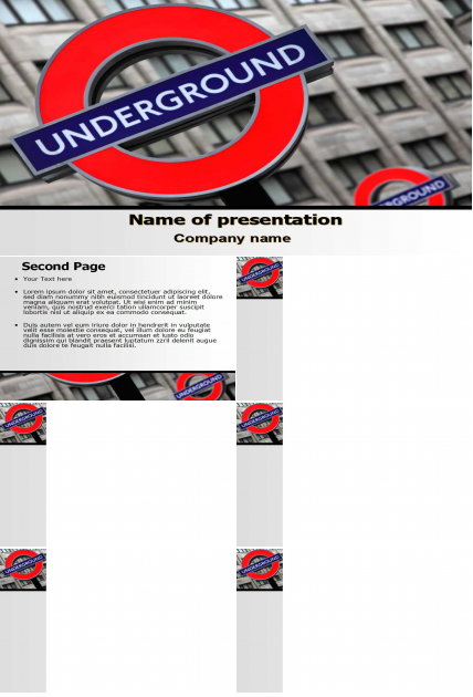 国外禁止图标PPT模板（红色图案）