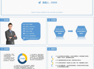 英文版个人简介ppt模板下载推荐