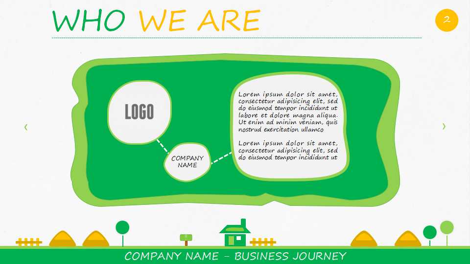 卡通背景PPT模板