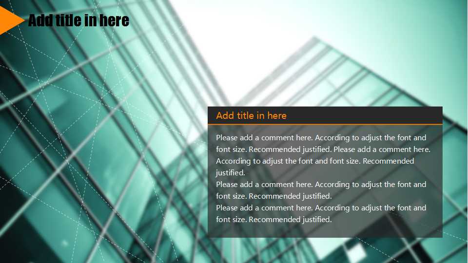 橙色背景_国外_PPT模板