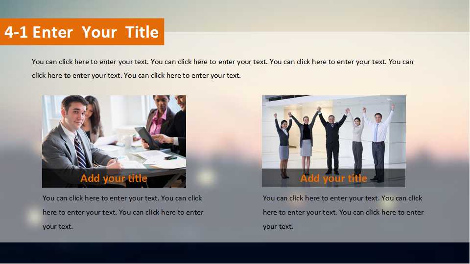 白色的玻璃背景PPT模板
