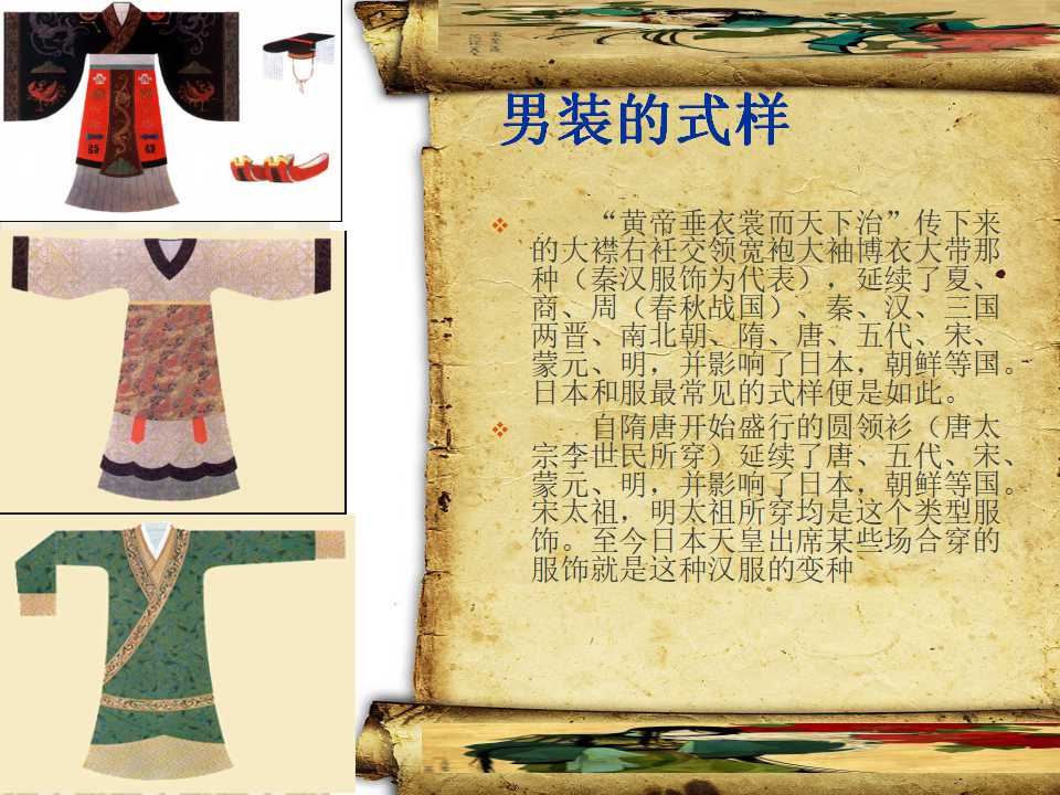 美丽古代PPT模板