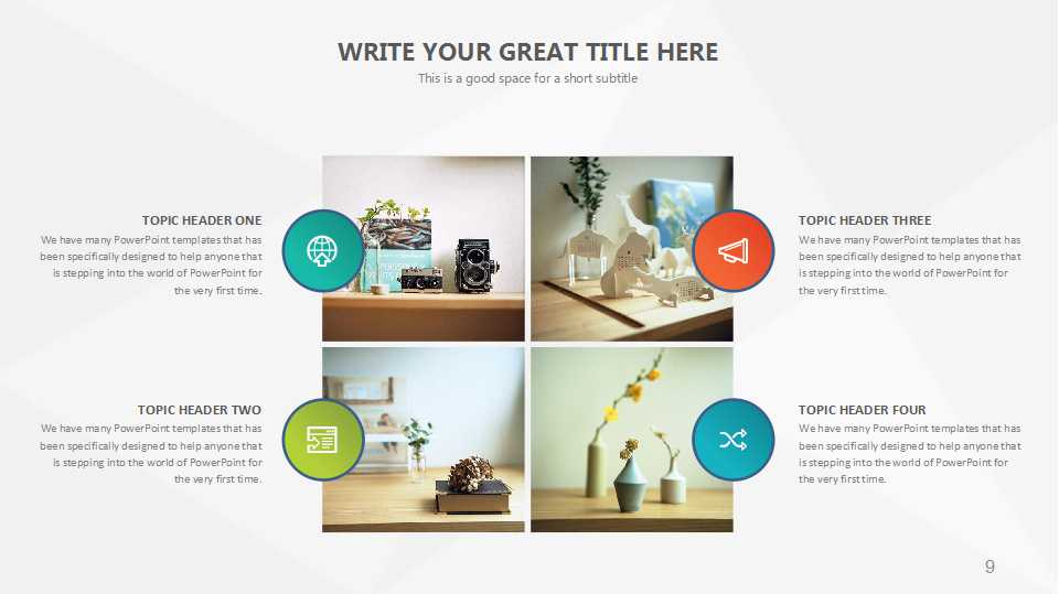 白色商务背景图片PPT模板