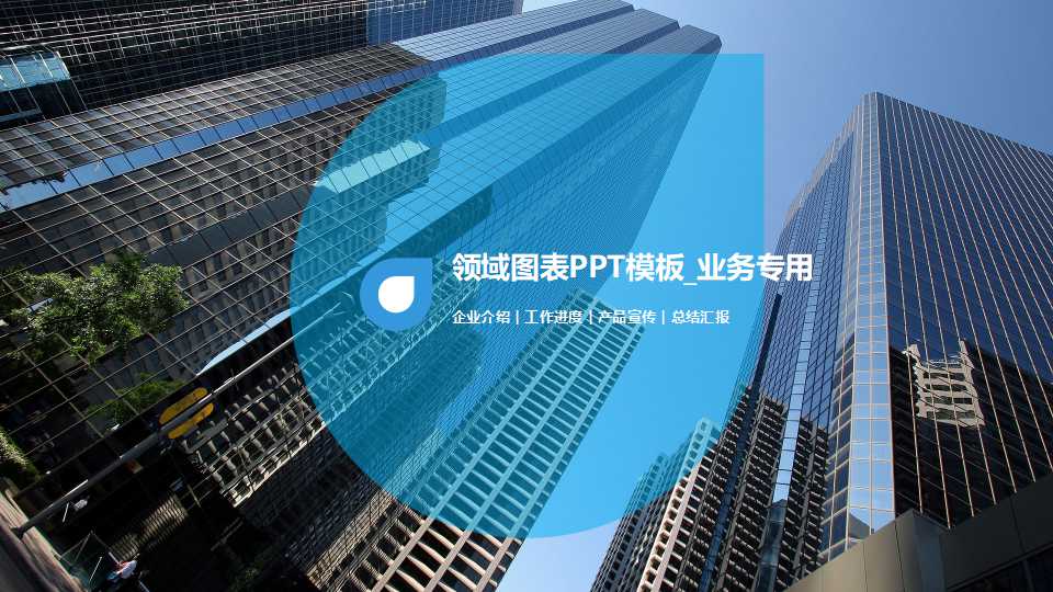 领域图表PPT模板_业务专用