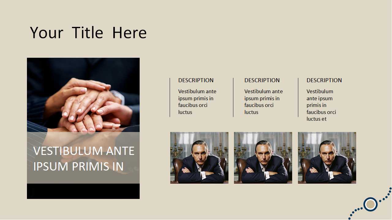 国外黄色背景PPT模板