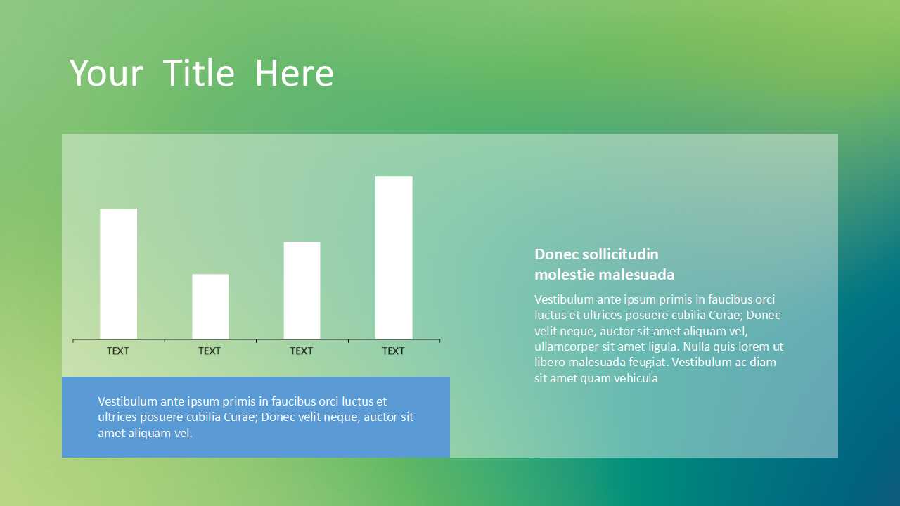 恐龙的牙齿－卡通PPT模板-绿色背景