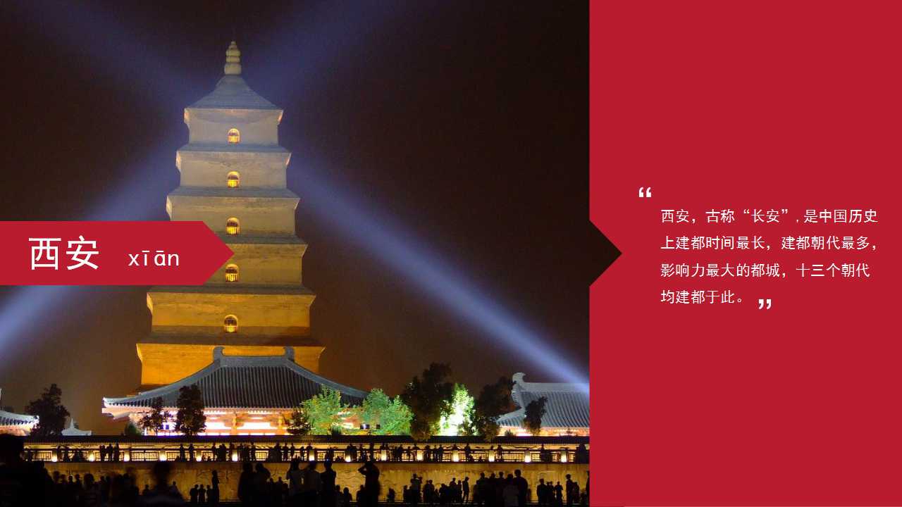 旅游项目景点宣传介绍PPT模板