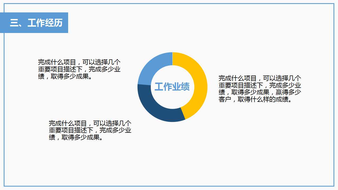英文版个人简介ppt模板