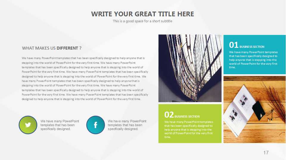 白色商务背景图片PPT模板