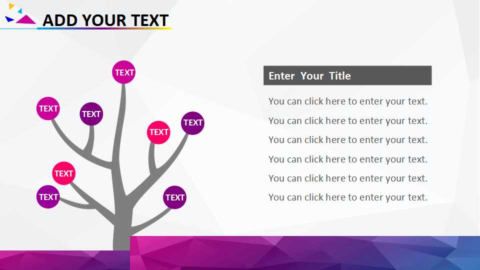 紫色背景商务PPT模板免费下载