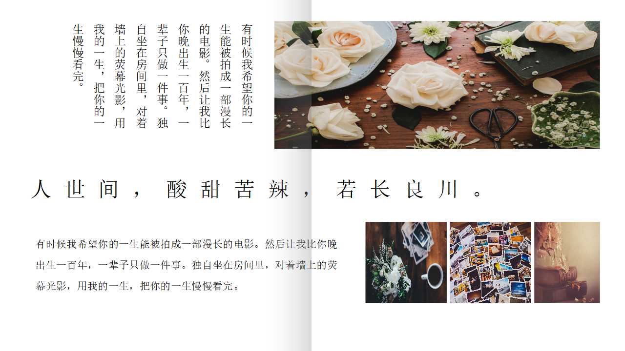 黑色的宫墙-风景主题PPT模板