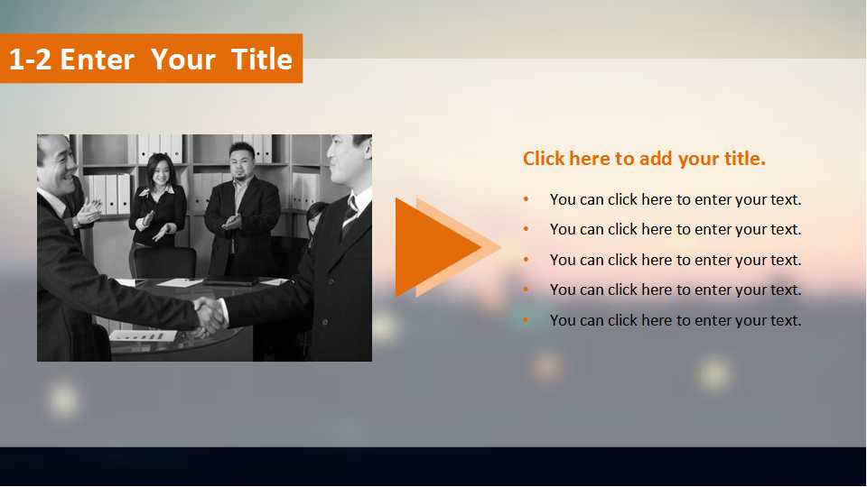 白色的玻璃背景PPT模板