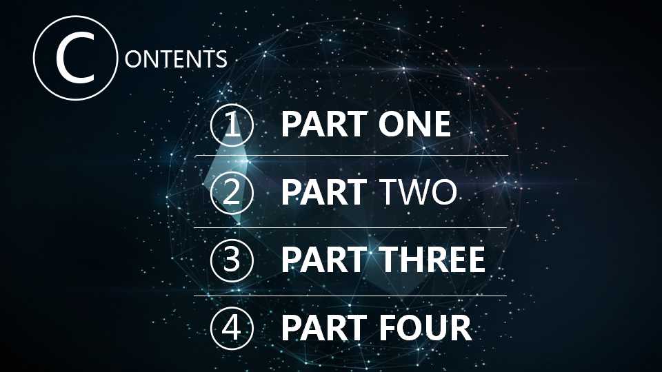 黑绿大气金属质感PPT模板下载