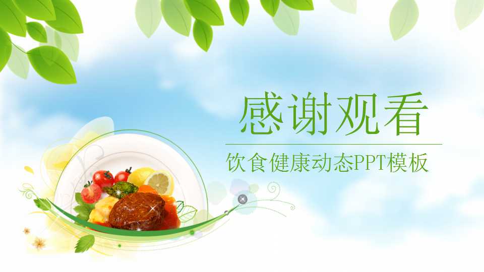 青春少年野炊-快乐背景PPT模板