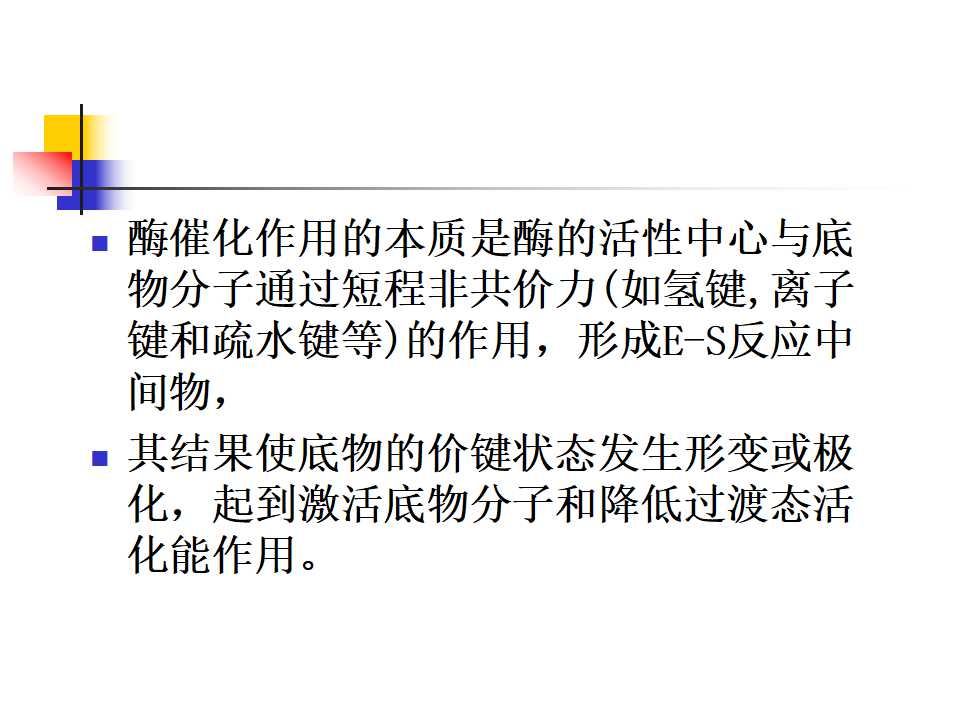 酶的通论PPT模板下载