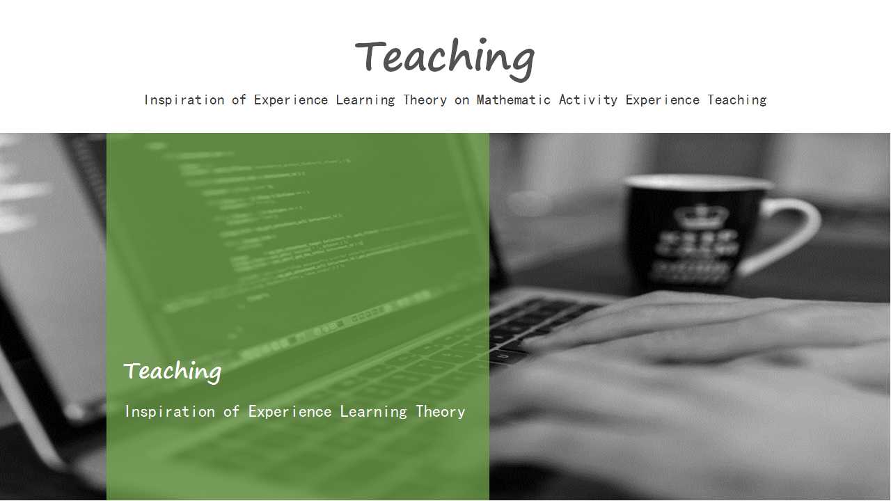 文字图案PPT幻灯片模板