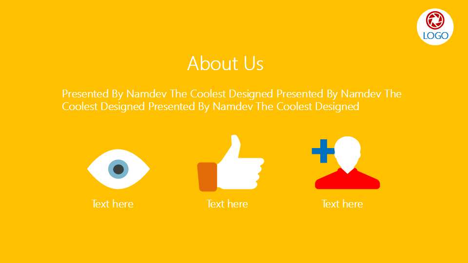 卡通旅游休闲风格PPT模板