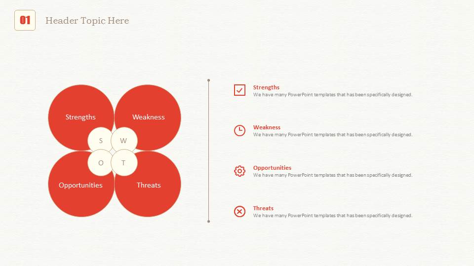 花草浮雕风格－动植物PPT模板