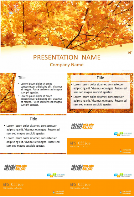 重阳寿星PPT模板