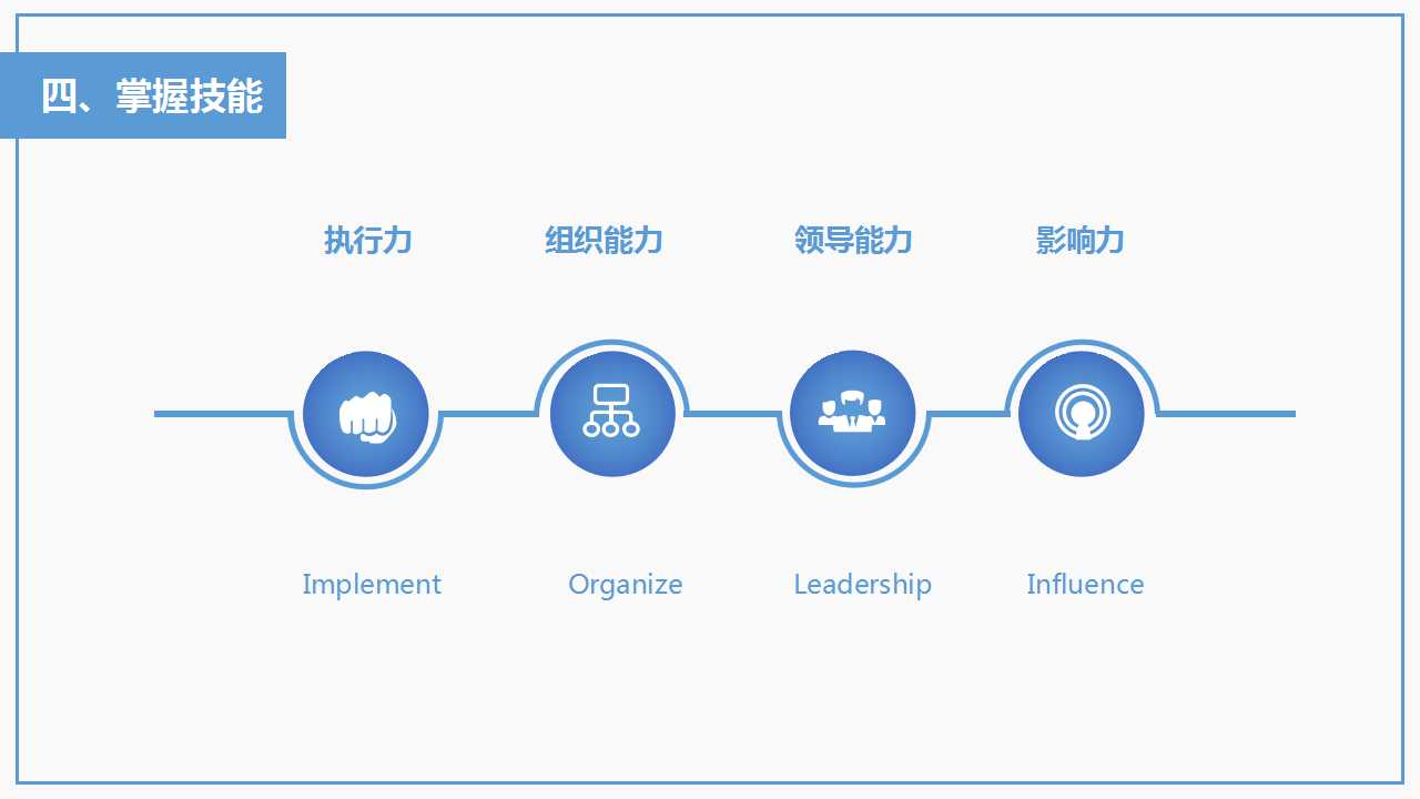 简约淡雅创意求职简历PPT模板下载