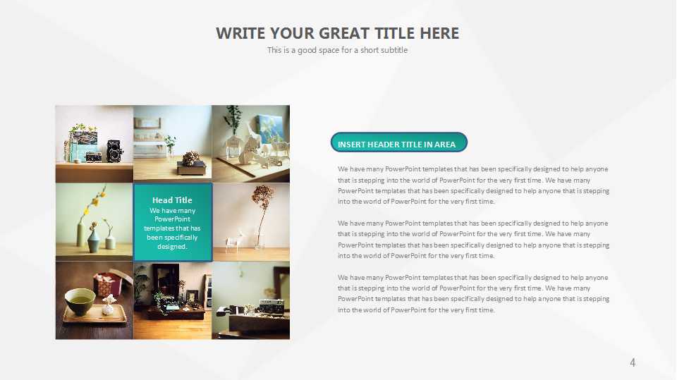 白色商务背景图片PPT模板