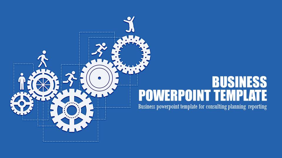 自然风景PPT模板：深水气泡