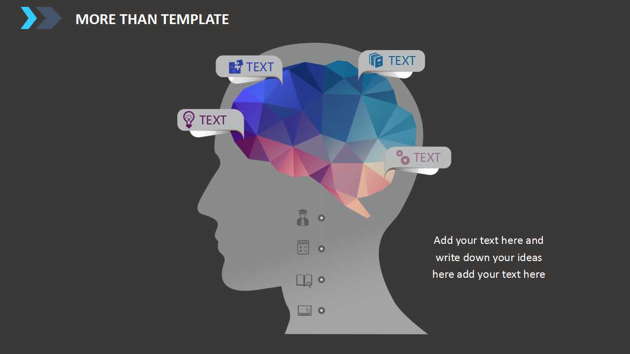 父子情深情景－卡通PPT模板