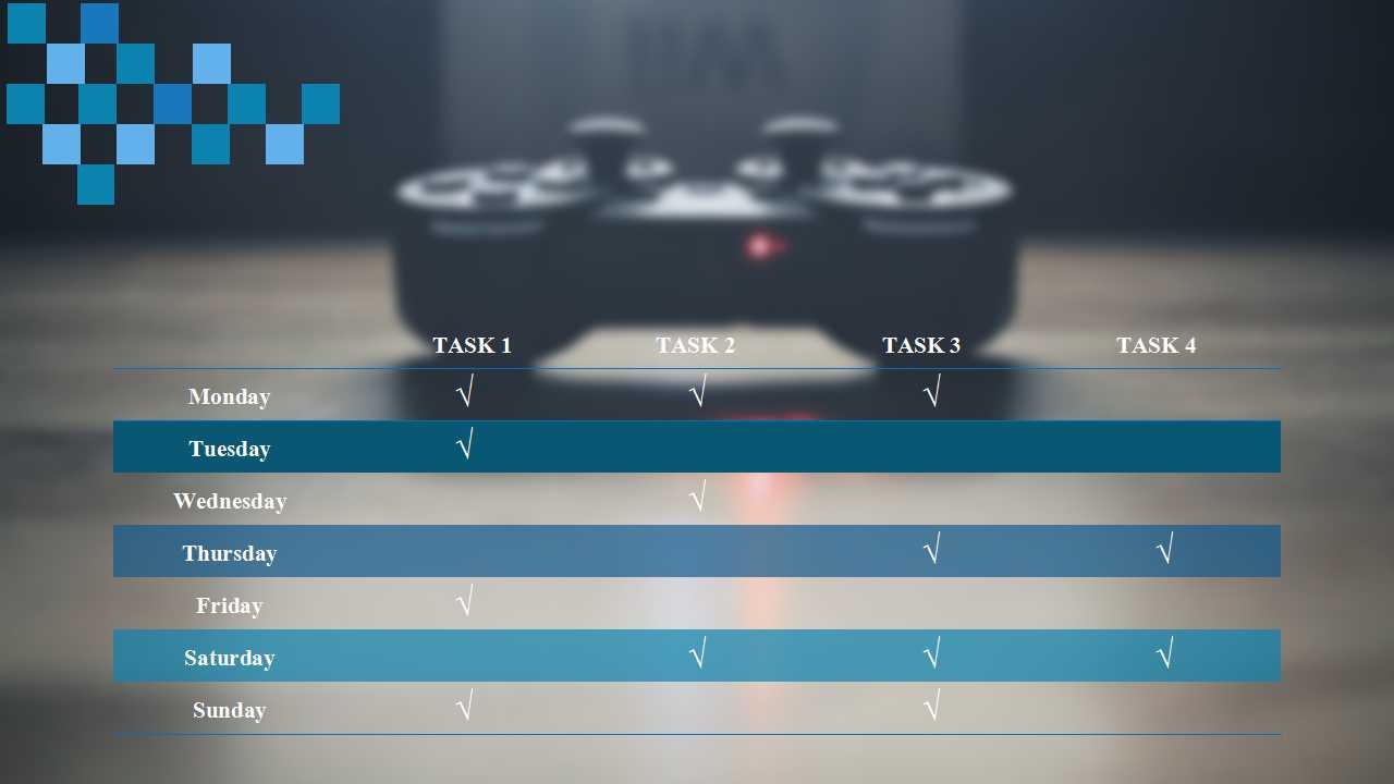 调色板图案-卡通PPT