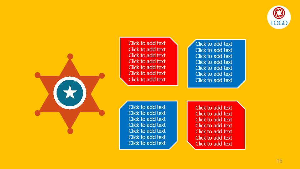 卡通旅游休闲风格PPT模板