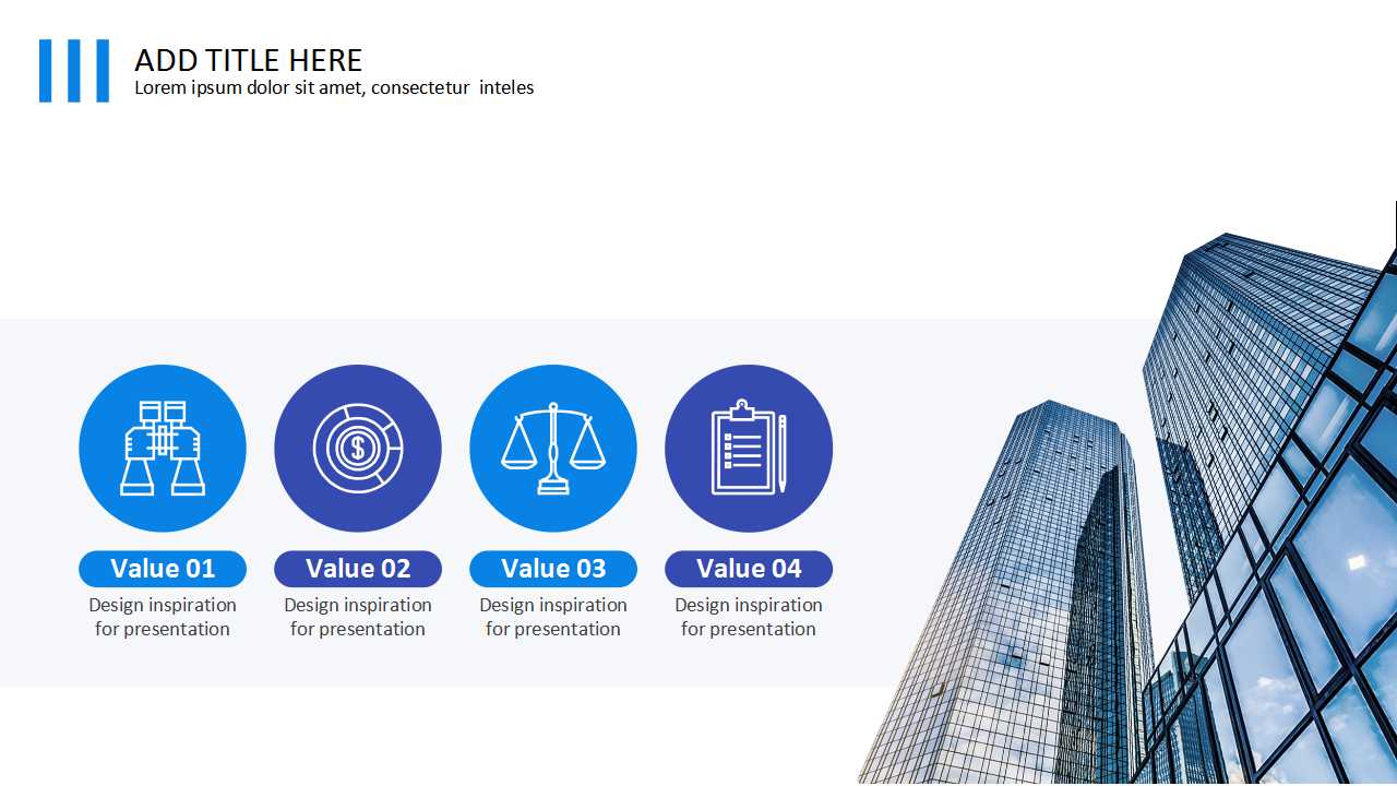 简洁浅蓝色底色工业类