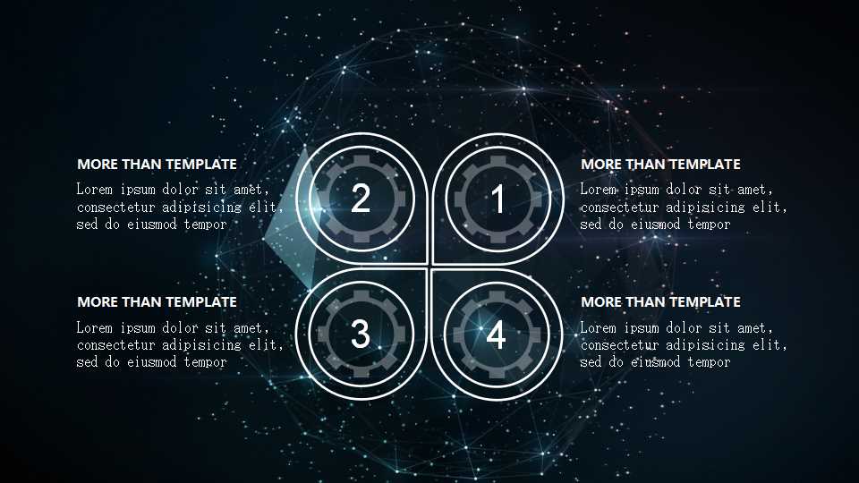 黑绿大气金属质感PPT模板下载