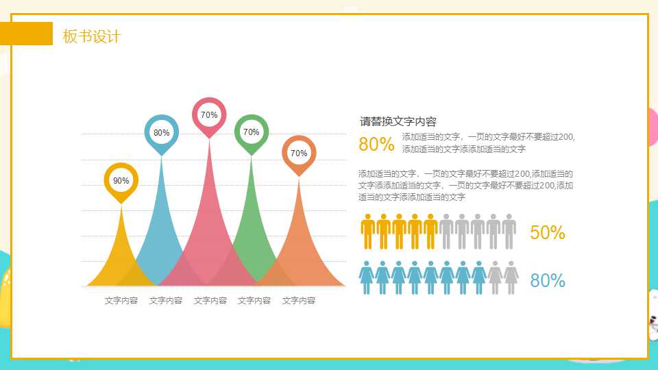 动漫蜗牛信使－卡通PPT模板