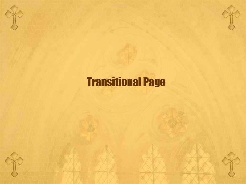 宗教神话PPT模板之玻璃十字架