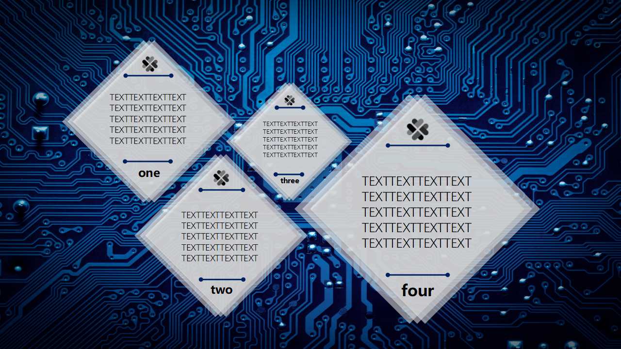 电路板素材PPT__线路图片背景