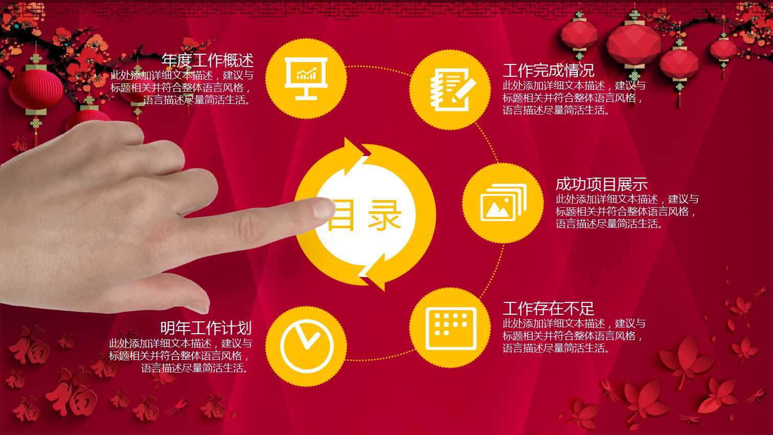 月度商务工作总结ppt模板