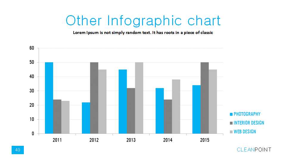 蓝色的雪花背景PPT模板