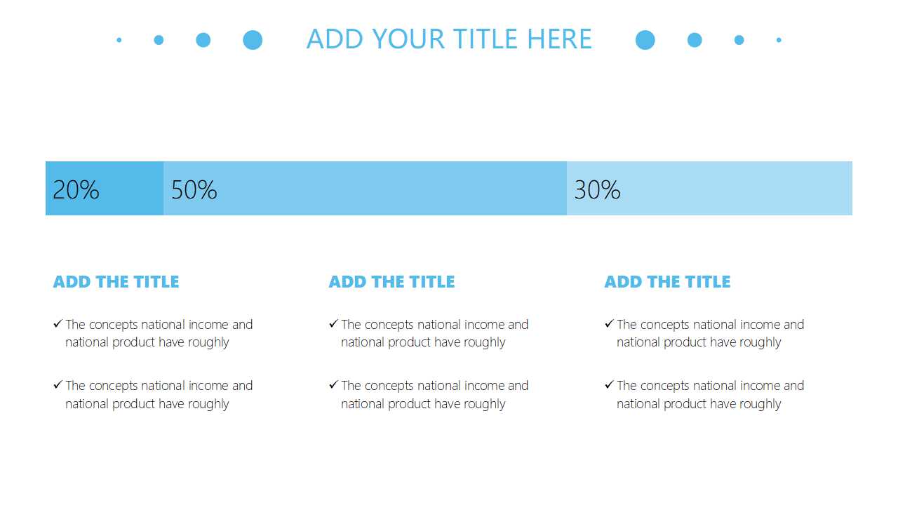 蓝天白云之漂亮的风筝PPT模板