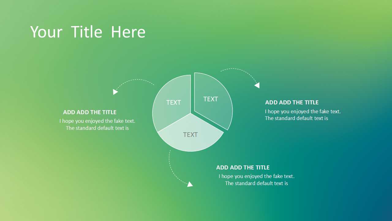 恐龙的牙齿－卡通PPT模板-绿色背景