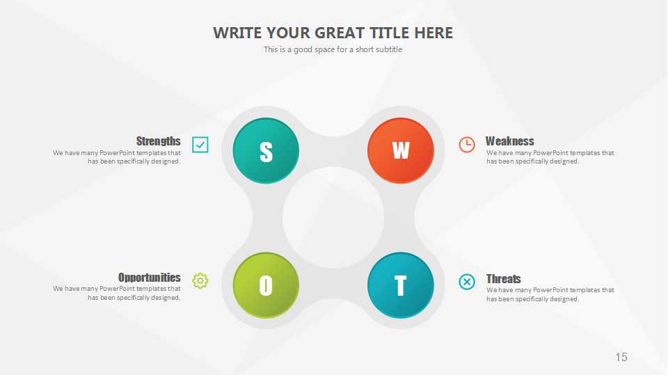 彩色抽象图案PPT模板下载