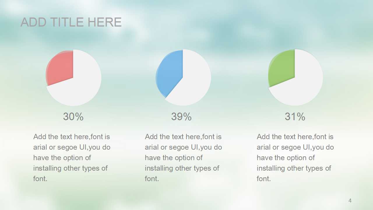 3W工作室——动感宣传PPT模板