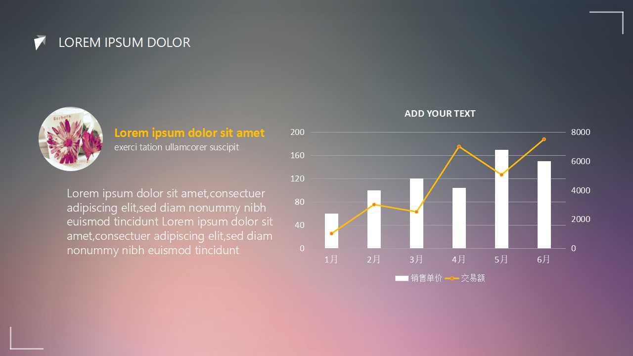 水面感光PPT模板免费下载
