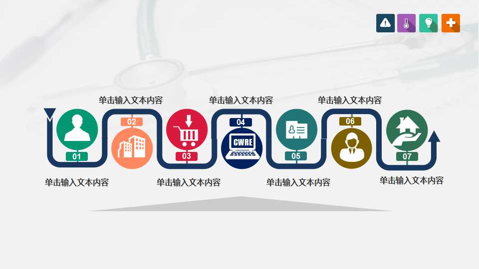 医学教育动态ppt模板