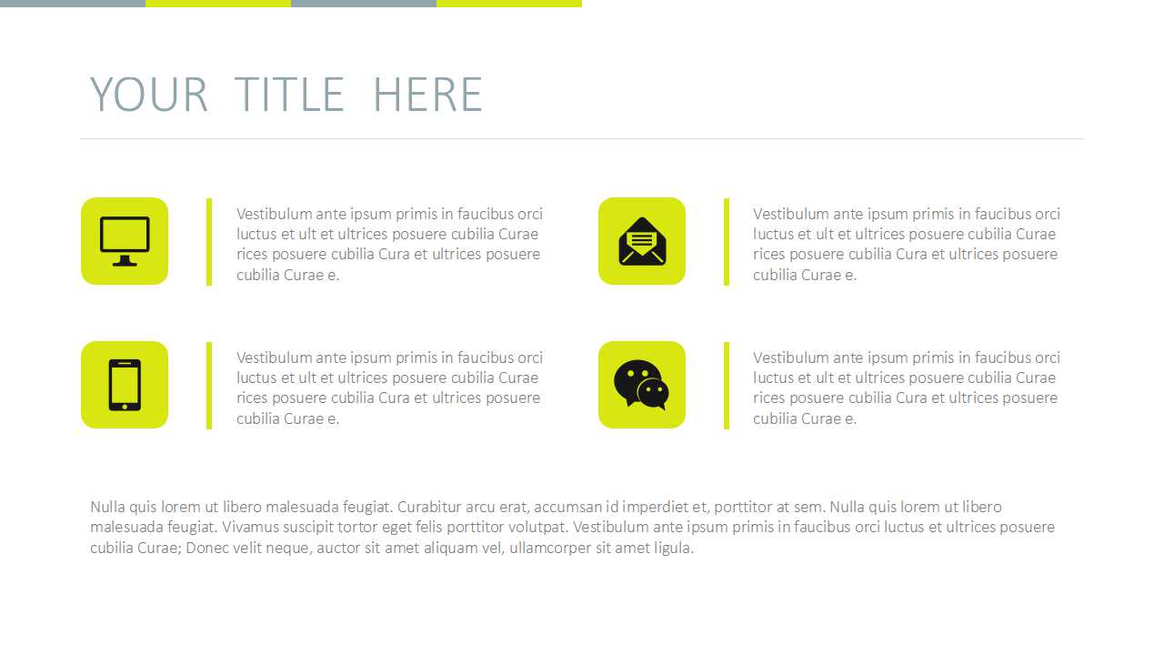 绿色美丽鲜花PPT模板下载