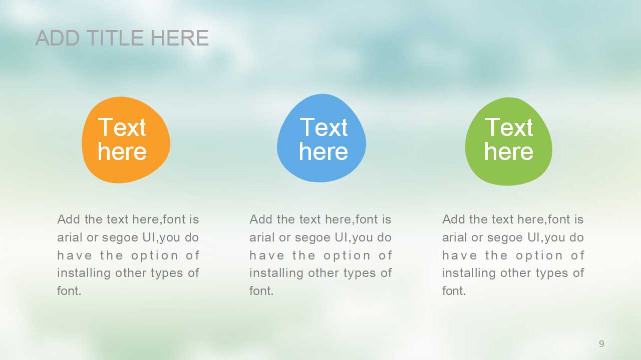 3W工作室——动感宣传PPT模板