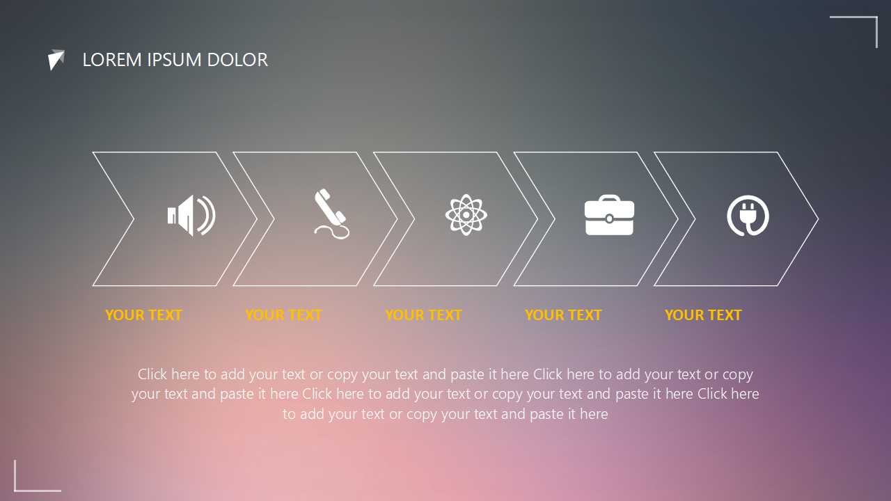 多媒体主题__放射灰色图片PPT模板