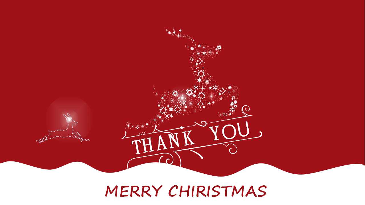 圣诞老人飞天PPT模板（精美模板）